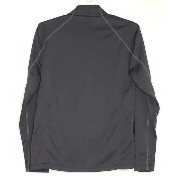 Spyder Mens Pullover Shirt or Jacket Small Long Sleeve Black 1/4 Zip Lightweight - Picture 2 of 6